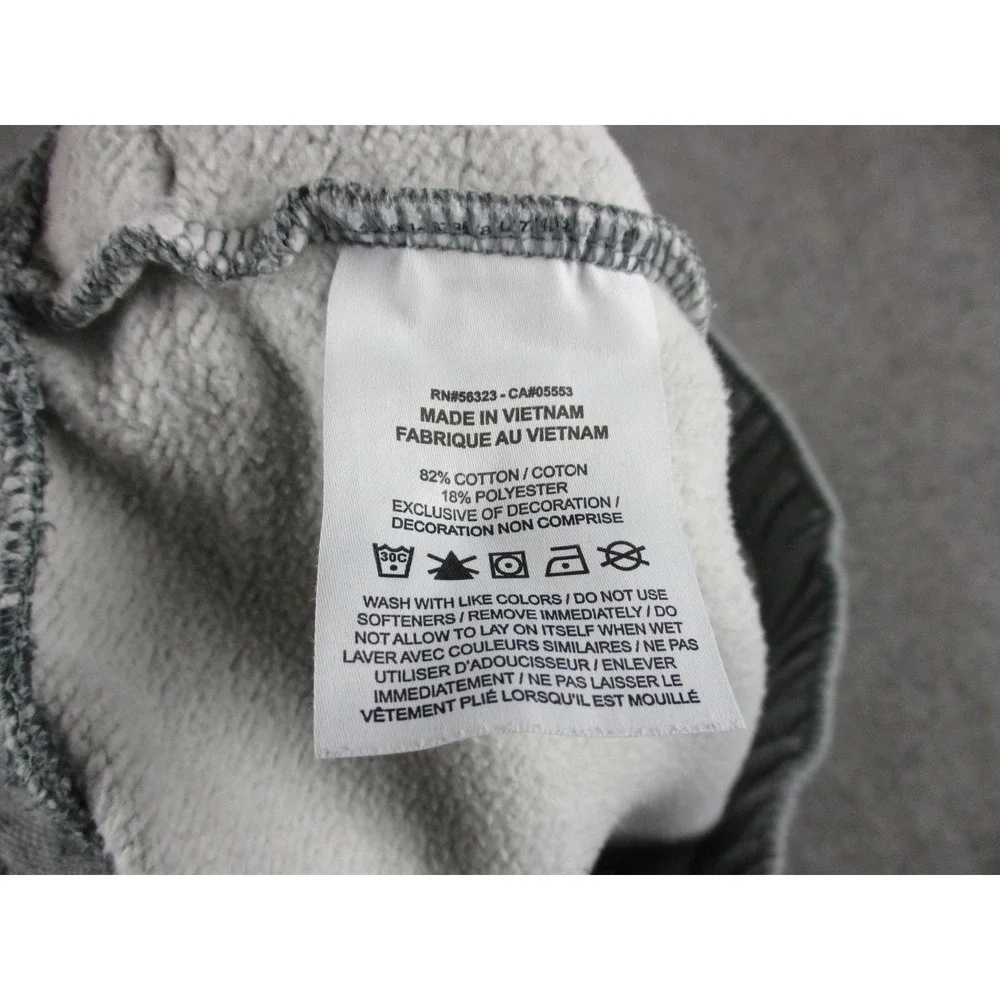 Jordan Pants Men Medium Gray Jumpman Jogger Fleece Drawstring Sweatpants Tapered